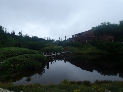 鏡平山荘