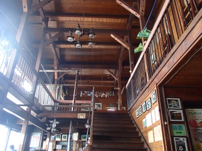 くろがね小屋階段