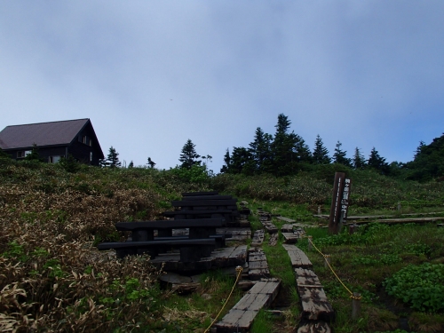 肩の小屋直前.JPG