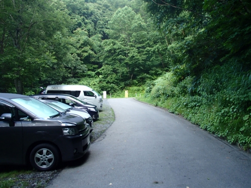 林道終点(駐車場).JPG