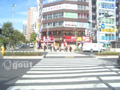 五反田 ネイル nail salon gout 地図