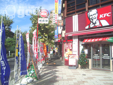 五反田 ネイル nail salon gout 地図