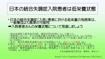 日本の統合失調症入院患者は低栄養状態 Dｒ 奥平 精神科医のひとり言 奥平智之ブログ 食べてうつぬけ 鉄欠乏女子 テケジョ 血液栄養解析 栄養 型うつ うつよけ