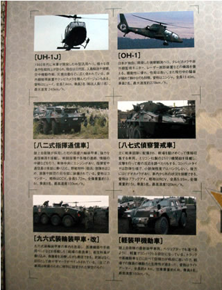 戦国自衛隊1549の自衛隊兵器紹介