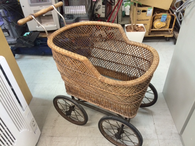 中古 乳母車 レトロ アンティーク 籐乳母車 | リサイクル 中古 乳母車 レトロ アンティーク 籐乳母車 | リサイクル