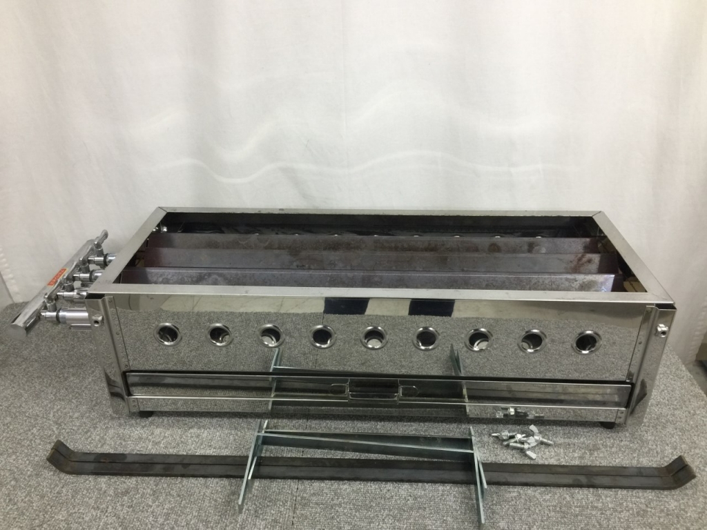 中古 業務用 焼き台 焼き鳥台 いか焼き みたらし 4本パイプ