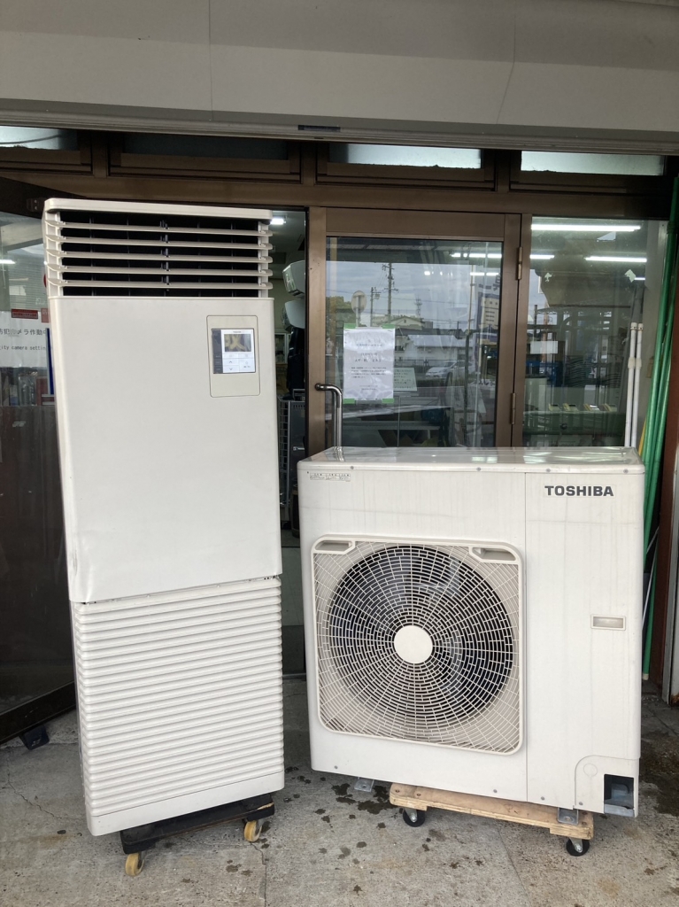 中古 東芝 パッケージエアコン 床置形 5馬力 2019年製 業務用 中古 東芝 パッケージエアコン 床置形 5馬力 2019年製 業務用