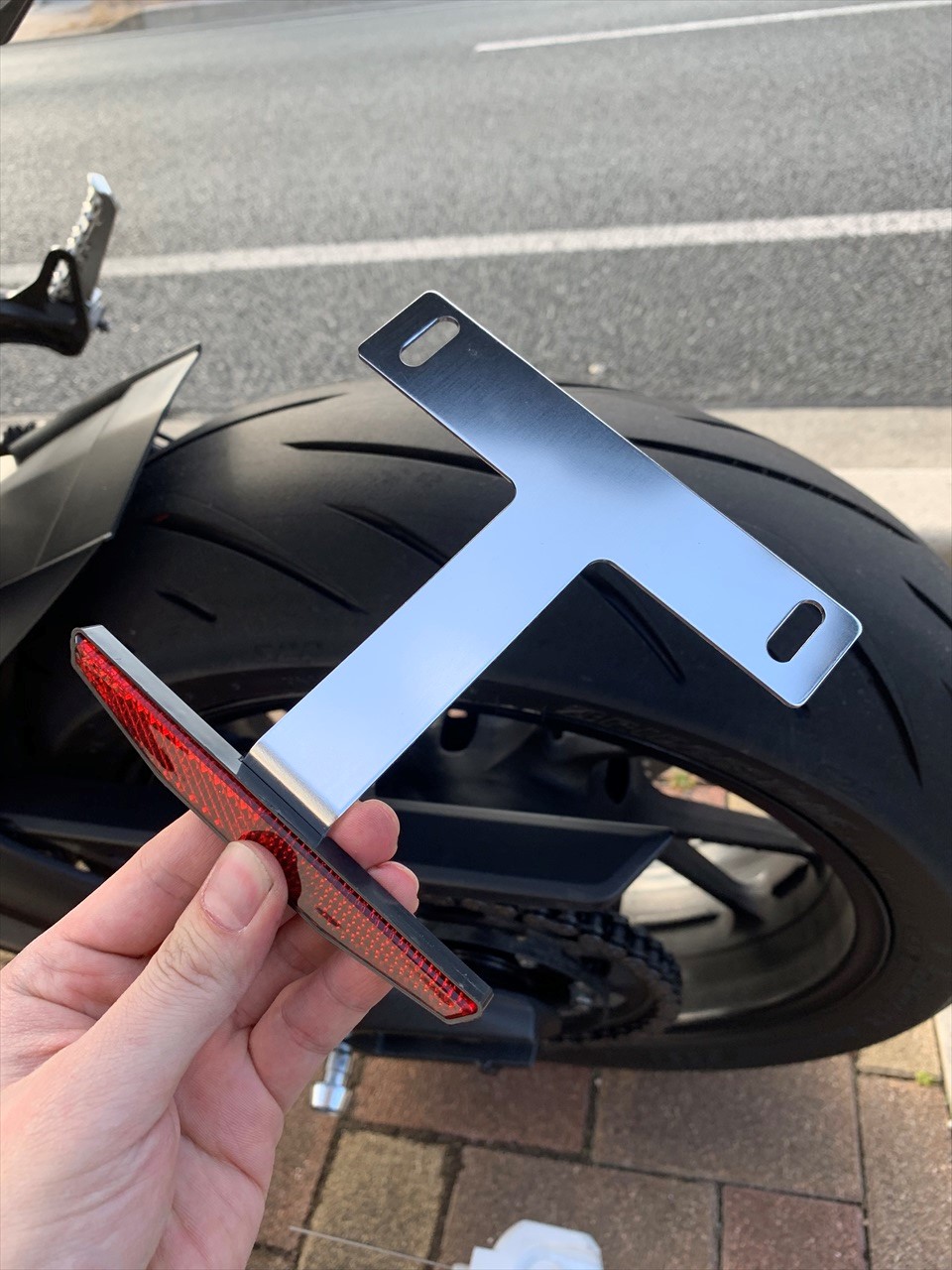 【XSR900】純正リアフェンダー　ウィンカー付 XSR900】純正リアフェンダー ウィンカー付 とりこし