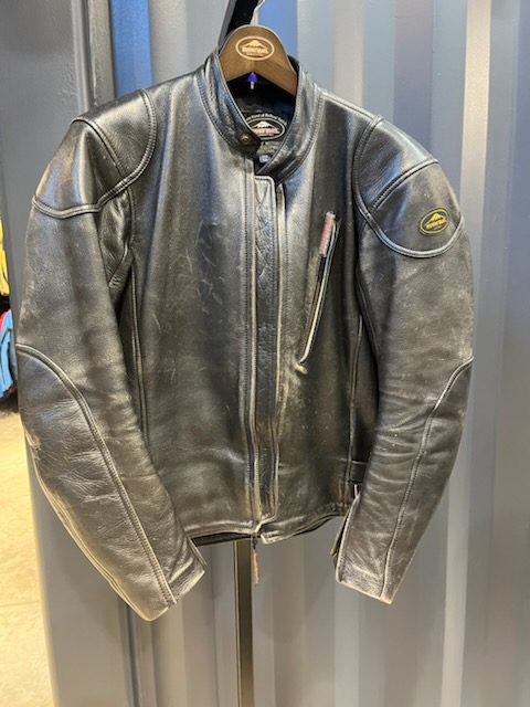 クシタニ kushitani 値下げしました　浜松　革ジャン　当時物　ビンテージ　 中古・古着通販】KUSHITANI (クシタニ) レザージャケット ブラック