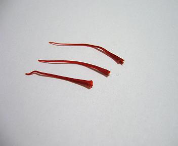 サフランのめしべ