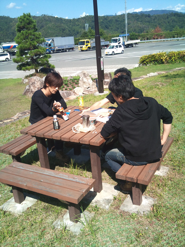 SAでミーティング