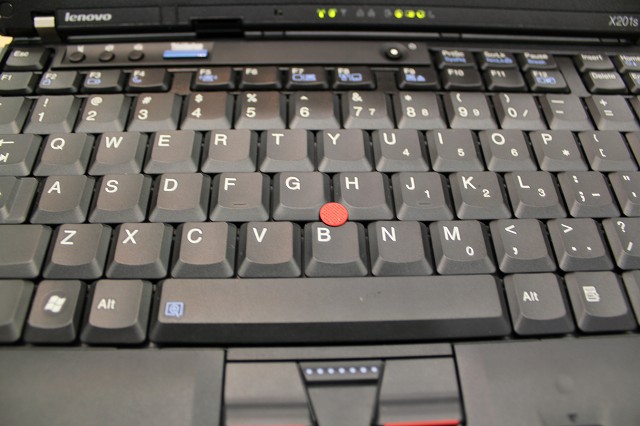 トラックポイント ThinkPad X201s