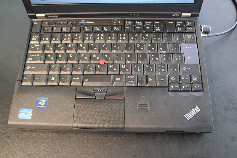 ThinkPad X220 キーボード