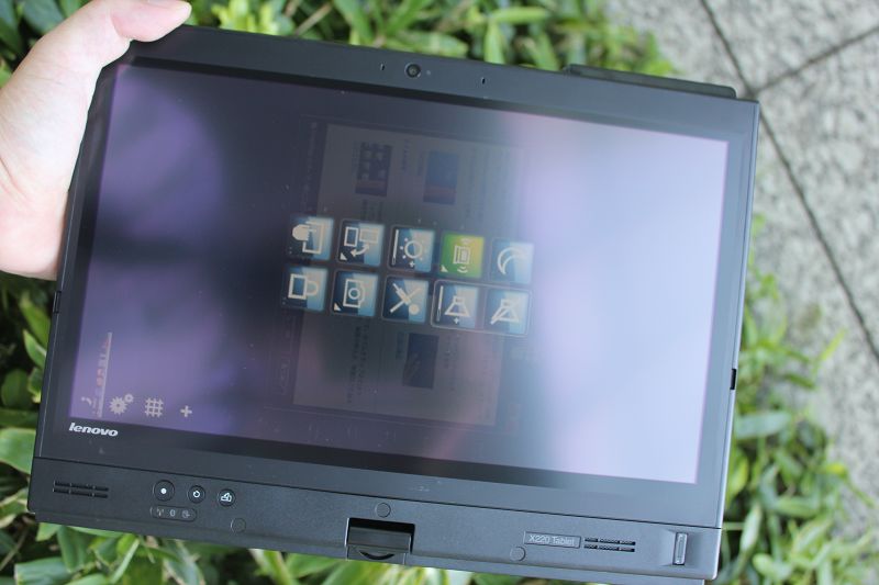 ThinkPad X220 Tabletをタブレットスタイルで使う