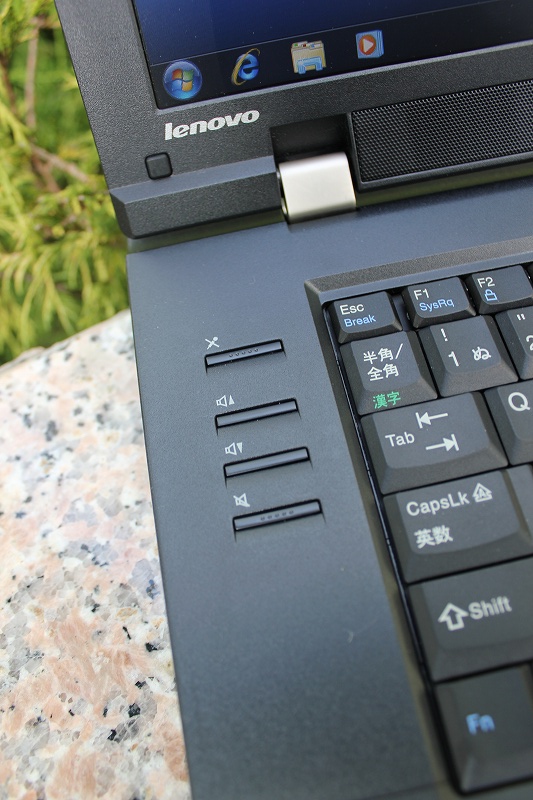 ThinkPad L520の左のファンクションボタン