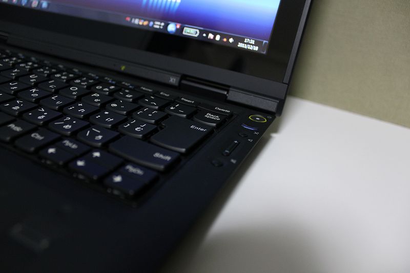 ThinkPad X1のボタン