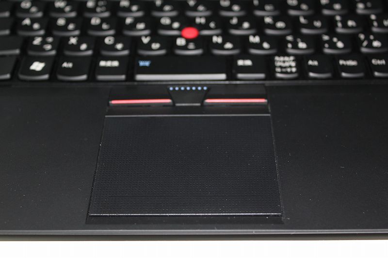 ThinkPad X1 大きなボタンレスタッチパッド