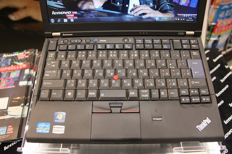 ThinkPad X220 キーボード