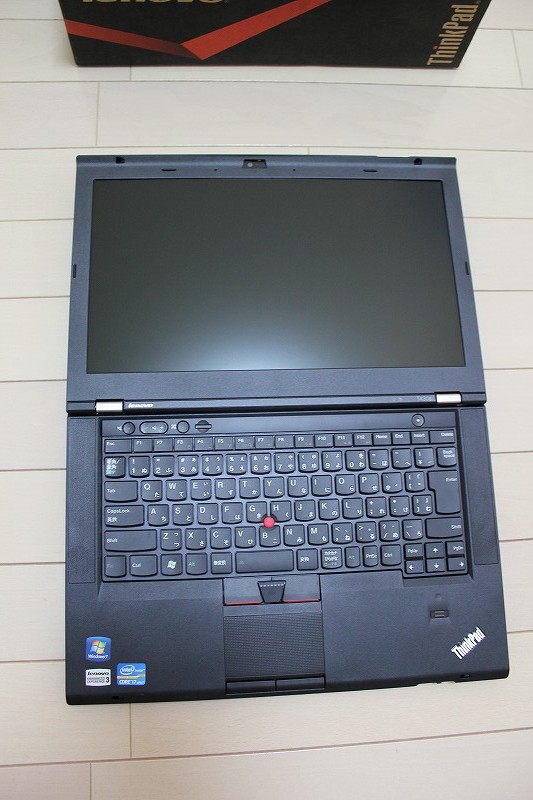 ThinkPad T430sぺたっと