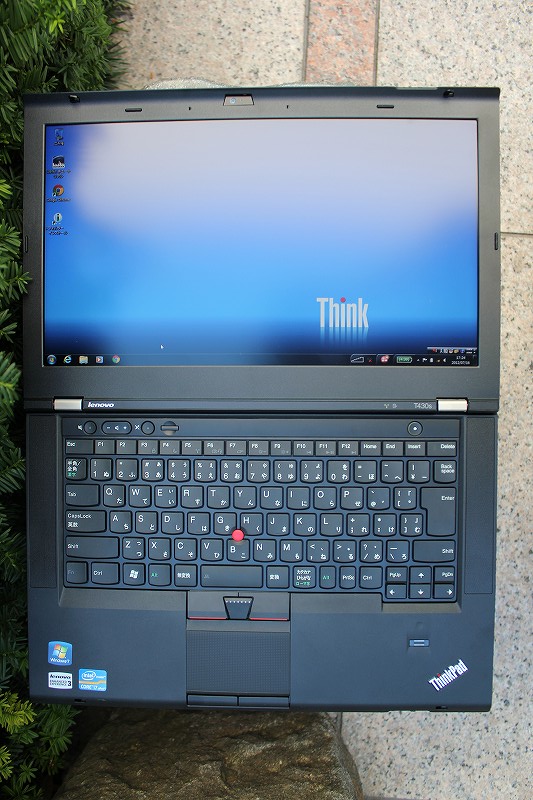 ThinkPad T430s 180度展開