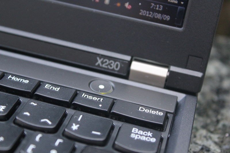 ThinkPad X230ヒンジ