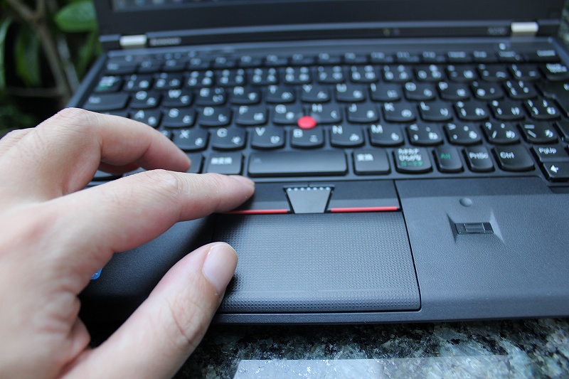 ThinkPad X230タッチパッド