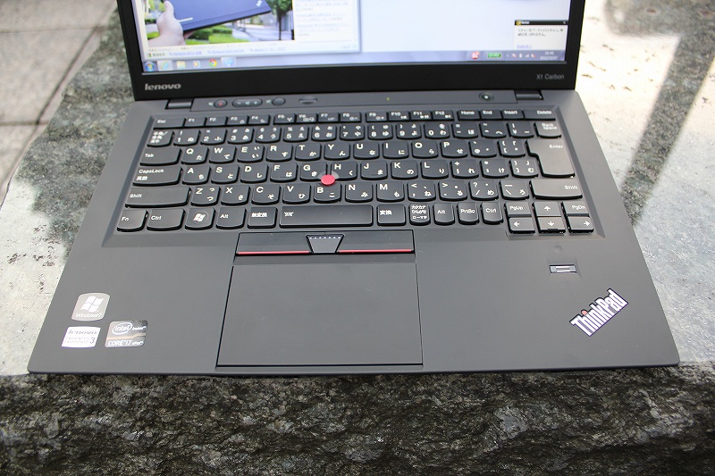 ThinkPad X1 Carbonキーボードとタッチパッド