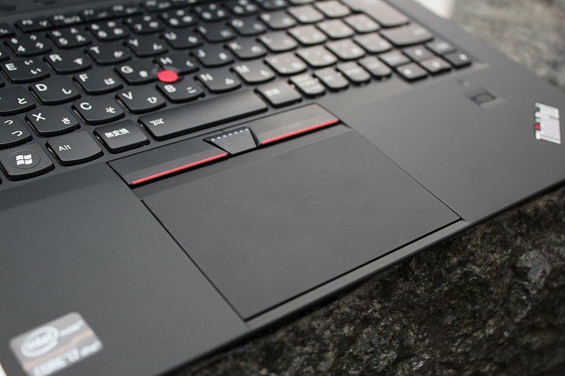 ThinkPad X1 Carbonタッチパッド