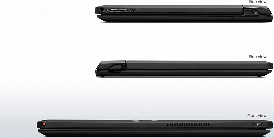 ThinkPad Helix サイド