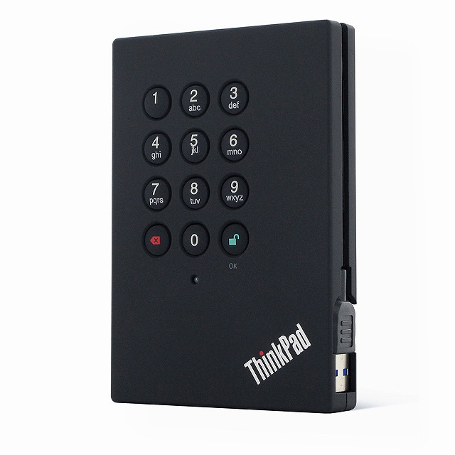 ThinkPad USB3.0 セキュア・ハードドライブ