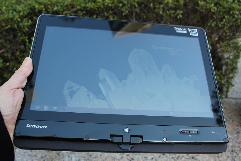 ThinkPad Twistのタブレット・モード