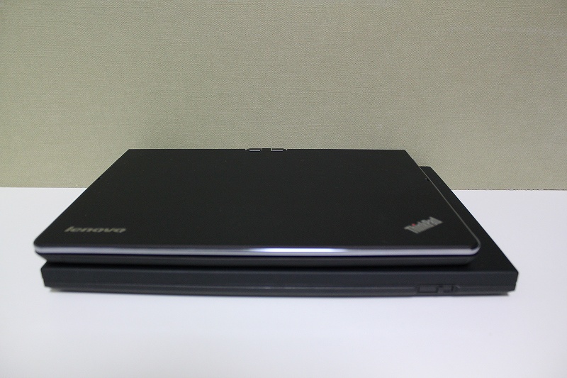 ThinkPad TwistとT430sを見比べる