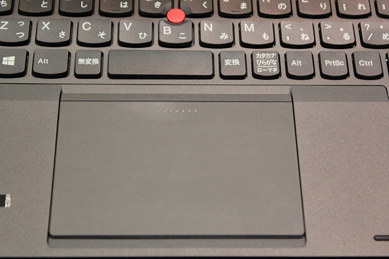 ThinkPad Helixのクリックパッド