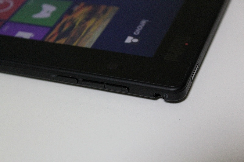 ThinkPad Tablet 2のボタン
