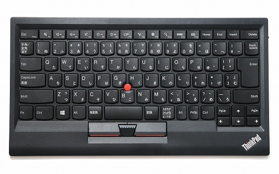 ThinkPad Bluetooth ワイヤレス・トラックポイント・キーボード