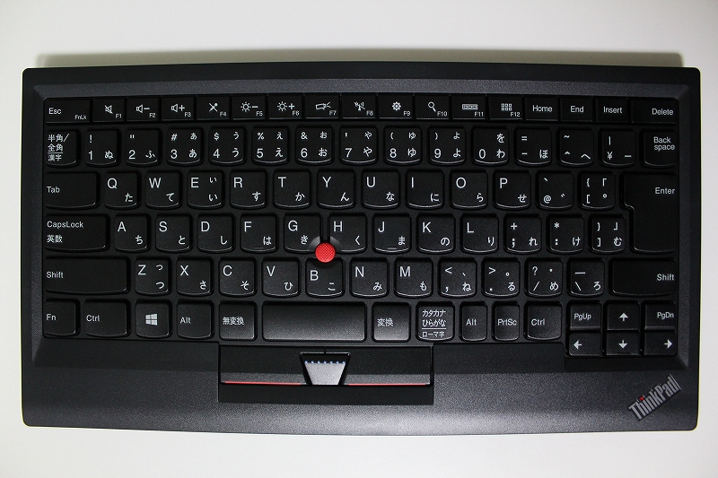 ThinkPad Bluetooth ワイヤレス・トラックポイント・キーボード