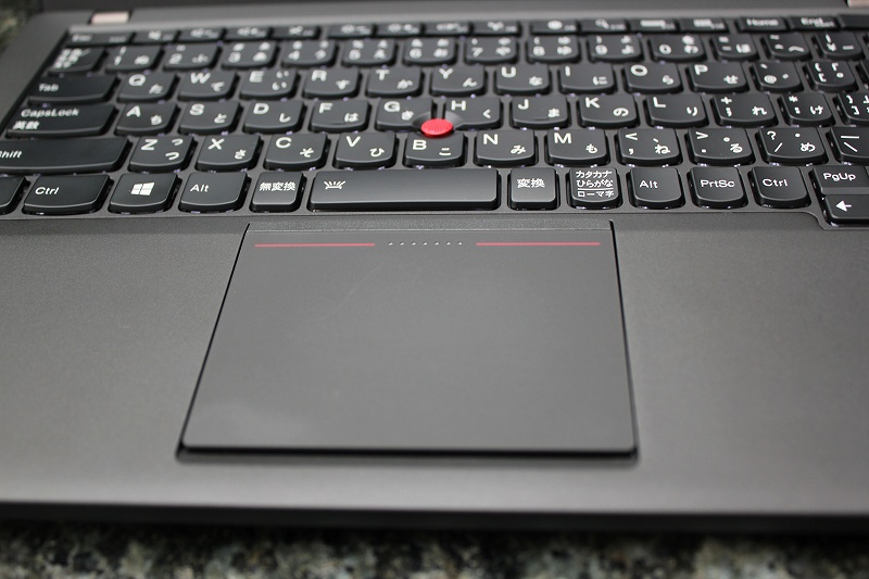 ThinkPad X240sのTrackPoint + 5ボタントラックパッド