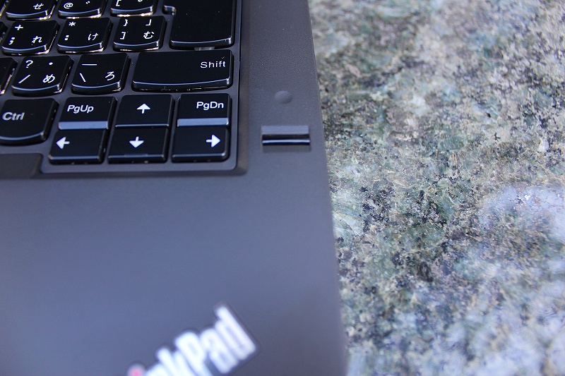 ThinkPad T440p 指紋センサー