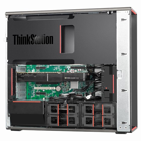 ThinkStation P500 側面