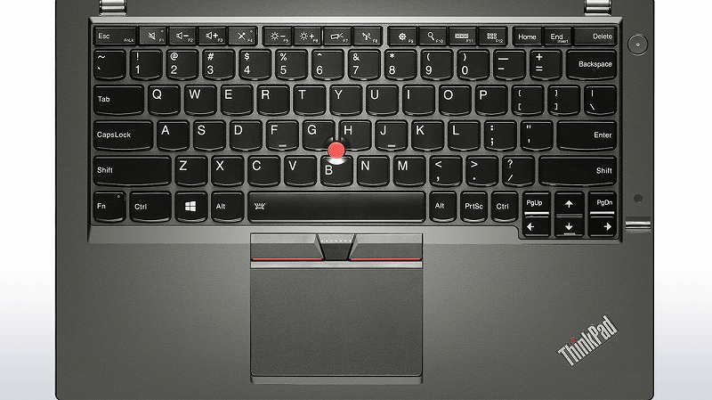 ThinkPad X250 キーボード、トラックパッド