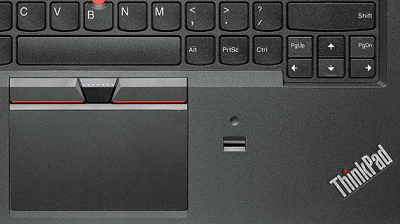 ThinkPad E450 キーボードとタッチパッド