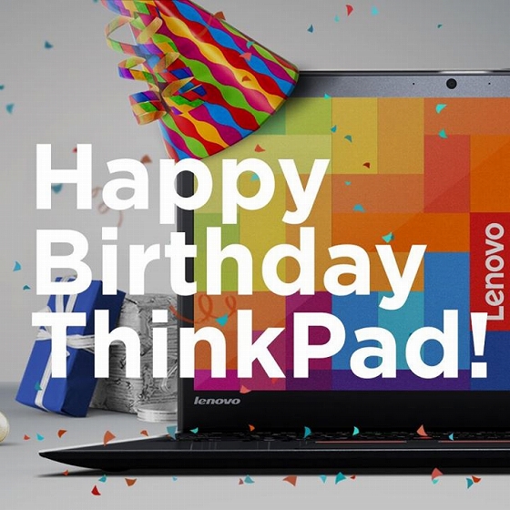 Happy Birthday ThinkPad !