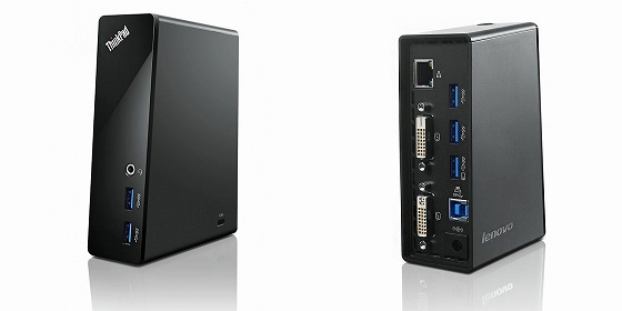 ThinkPad ベーシック USB 3.0 ドック (4X10A06696)