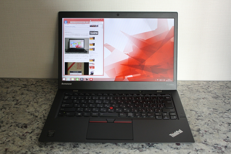 ThinkPad X1 Carbonの超高解像度を実感