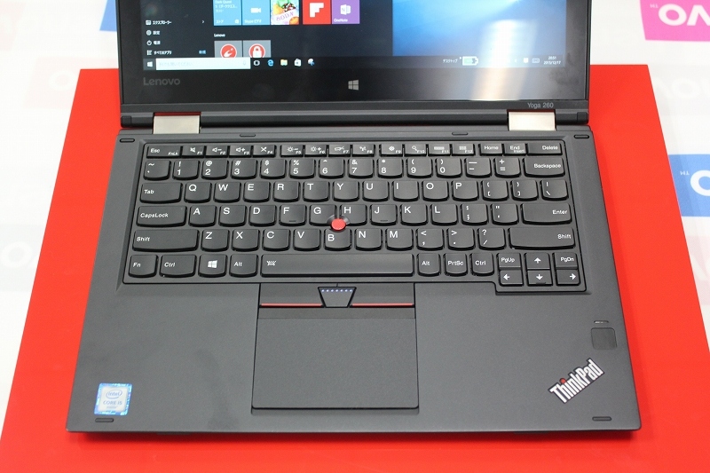 ThinkPad Yoga 260のキーボード