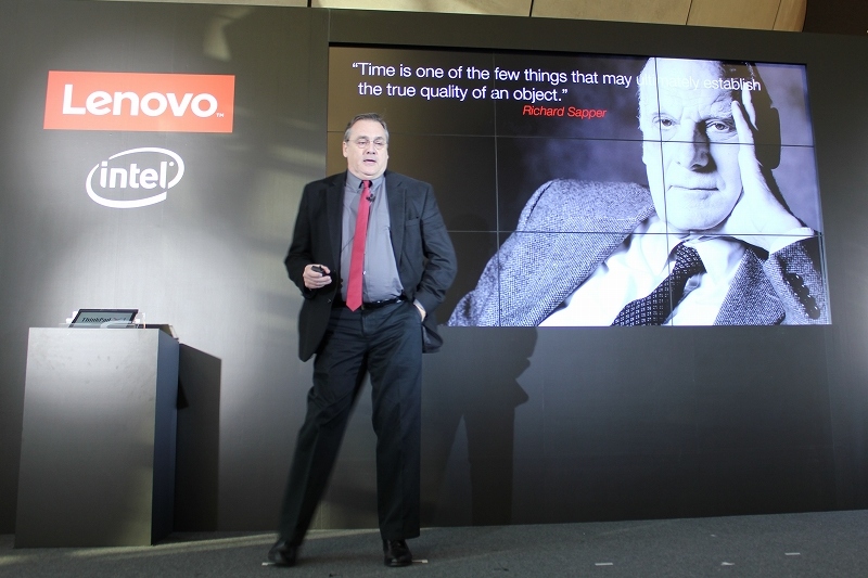 ThinkPadのデザインを担当 米国Lenovo副社長 デビッド・ヒル氏