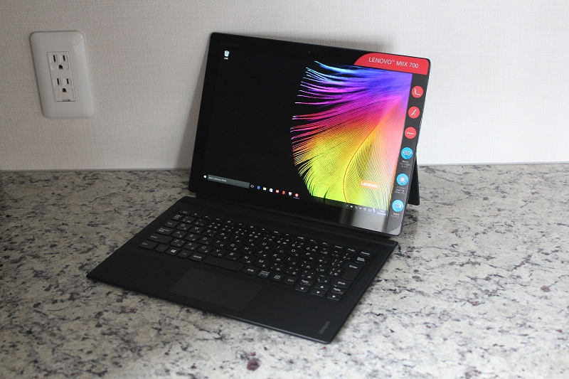 ideapad MIIX 700 レビュー