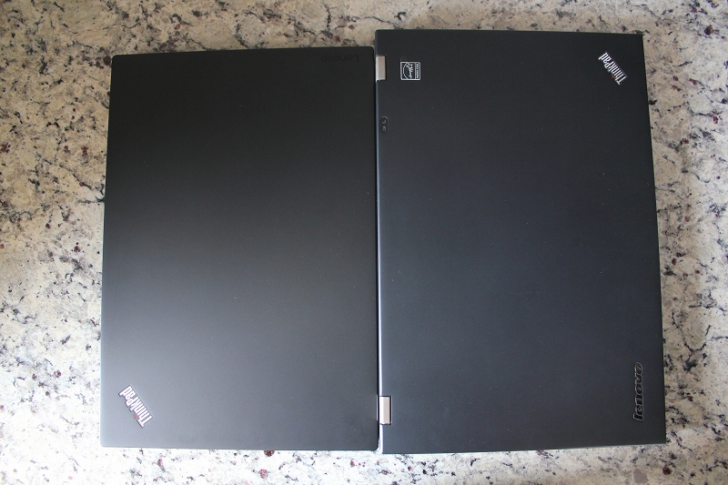 ThinkPad T460sとT430s 天板の違い