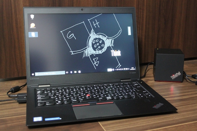 ThinkPad X1 CarbonとWiGig ドック