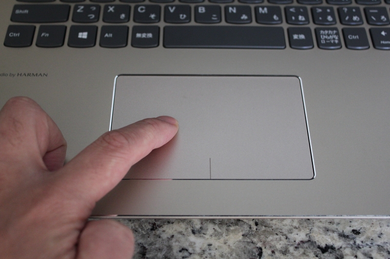 ideaPad 520のタッチパッド